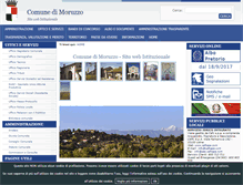 Tablet Screenshot of comune.moruzzo.ud.it